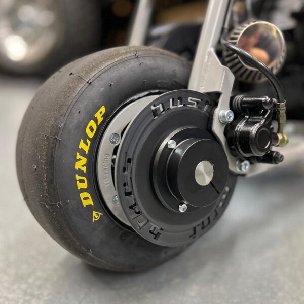 Brown Minibike wheel