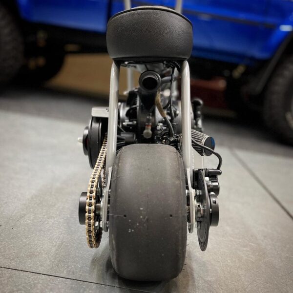 Brown Minibike exhast
