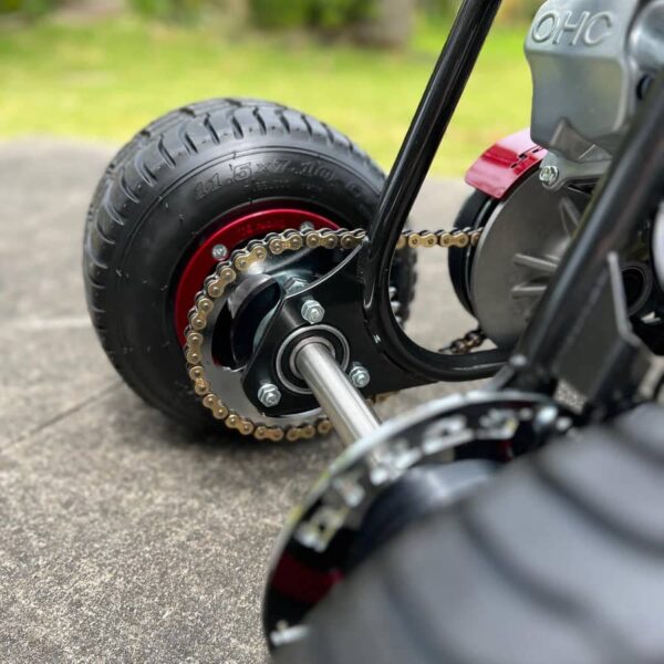 flat tire minibike