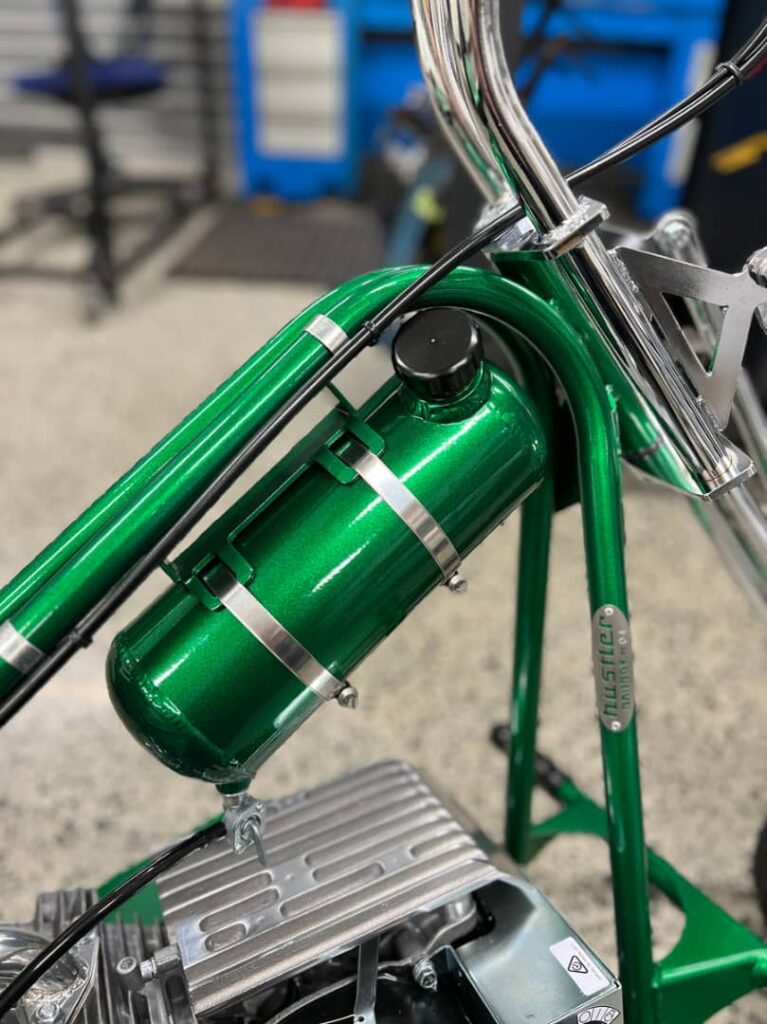 Green Prestige Hustler Minibike