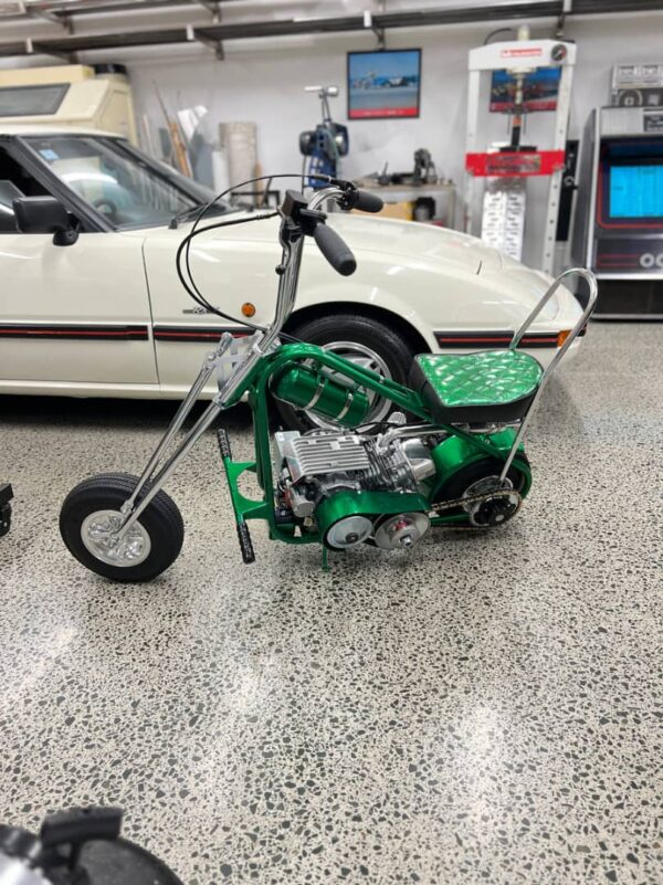 Green Prestige Hustler Minibike