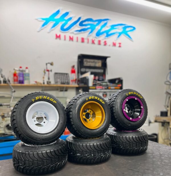Built to order: Hustler Minibike Custom Tires